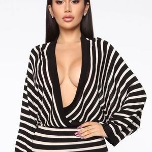 Fashion Nova XL Black and Taupe